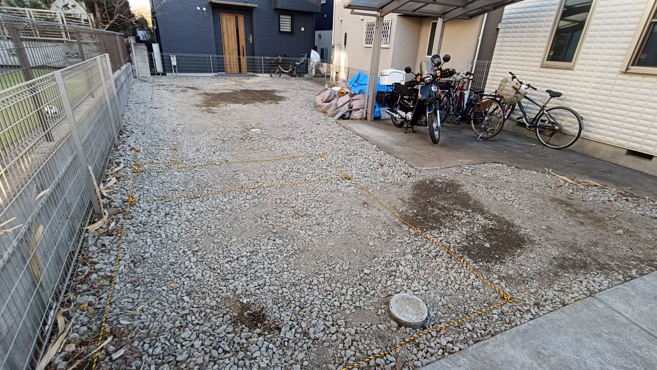 小金井市｜駐車場リフォーム（土盛り工事）完工のお知らせ