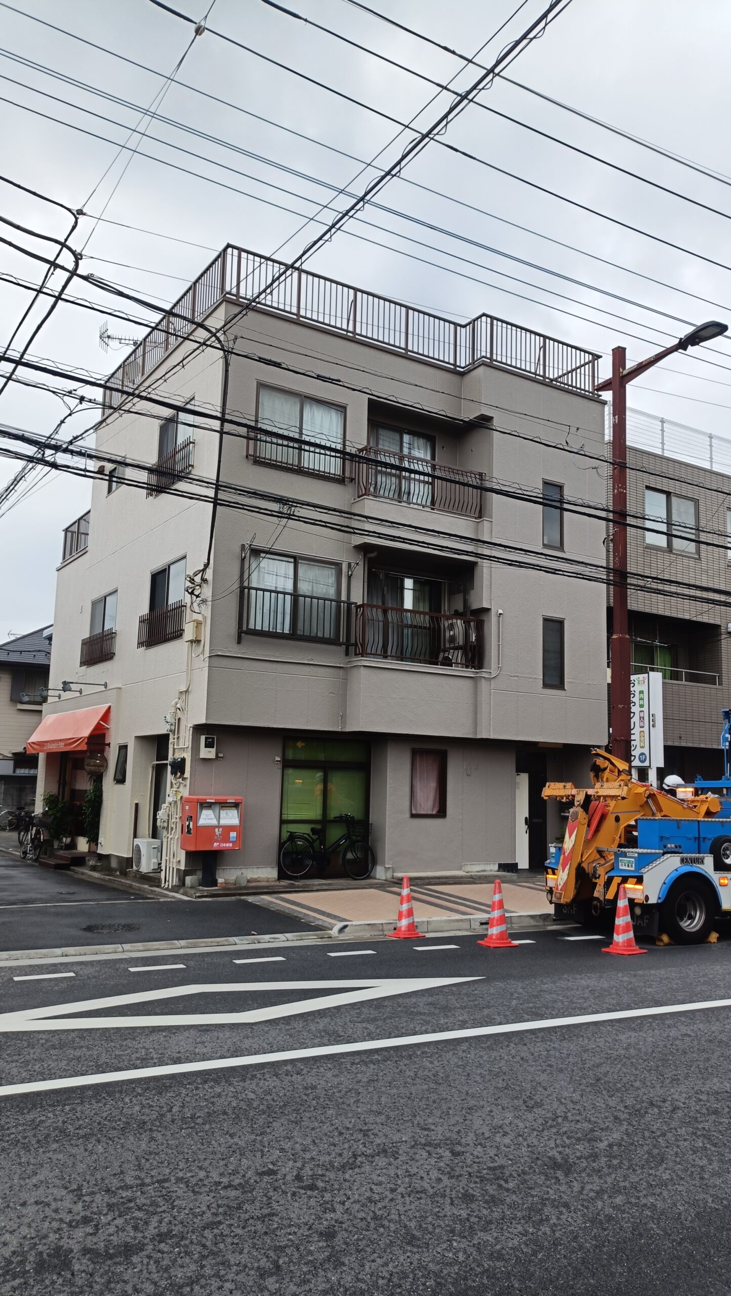 武蔵野市で外壁塗装工事を行いました
